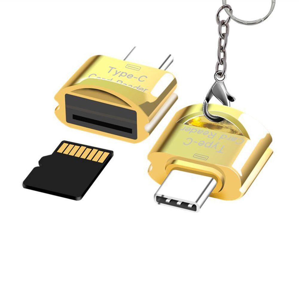 OFTBT Mini High Speed SD/Micro Micro Card Reader Smart Memory Card Phone Adapters OTG Adapters Type C Card Reader USB 3.0